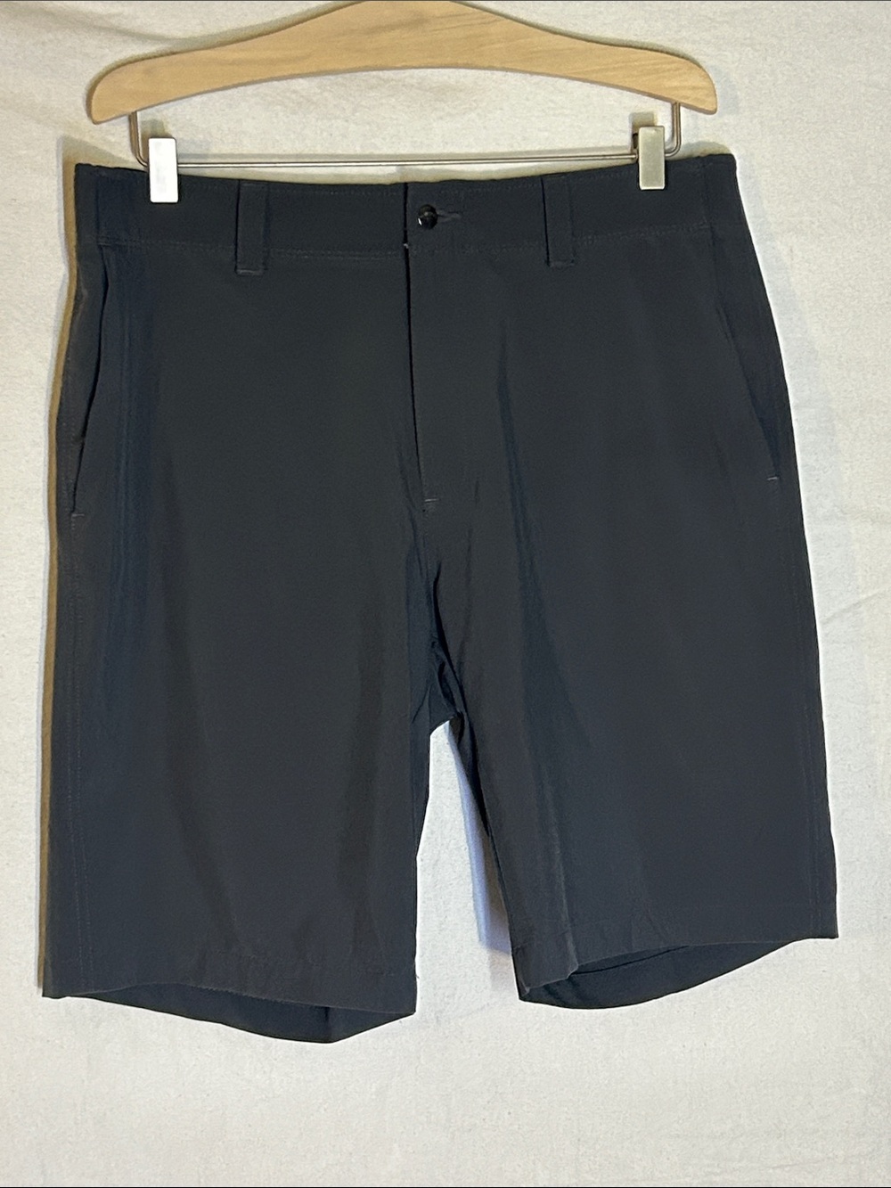 Callaway Black Men's Flat Front Golf Shorts